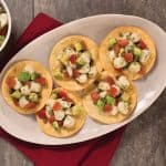 Tostadas de ceviche
